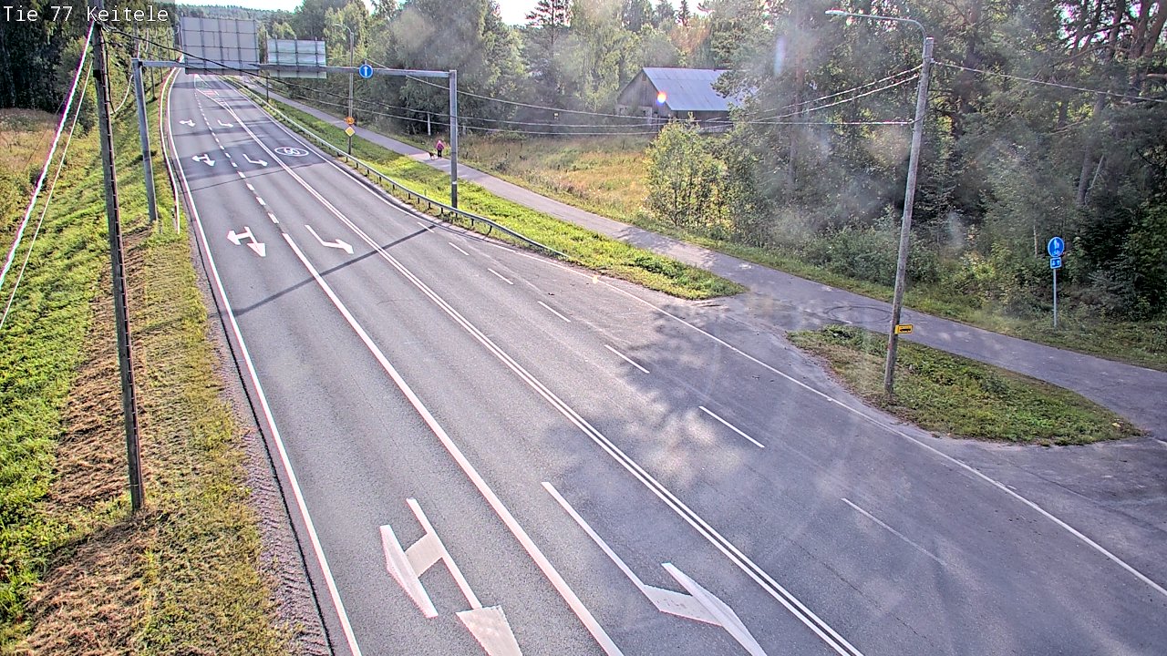Kelikamerat Kuva Tie 77 Keitele, Keitele, Pohjois-Savo
