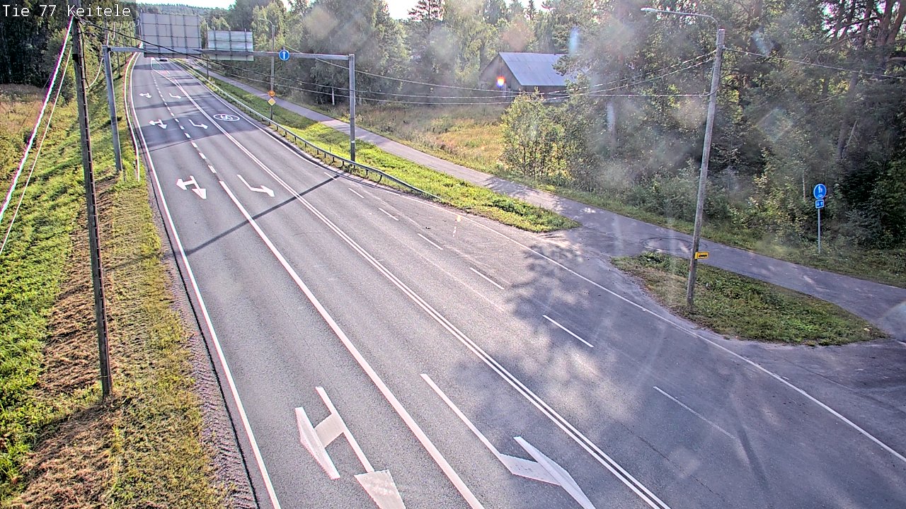 Kelikamerat Kuva Tie 77 Keitele, Keitele, Pohjois-Savo