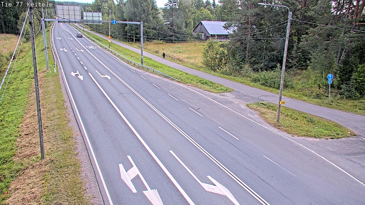 Kelikamerat Kuva Tie 77 Keitele, Keitele, Pohjois-Savo