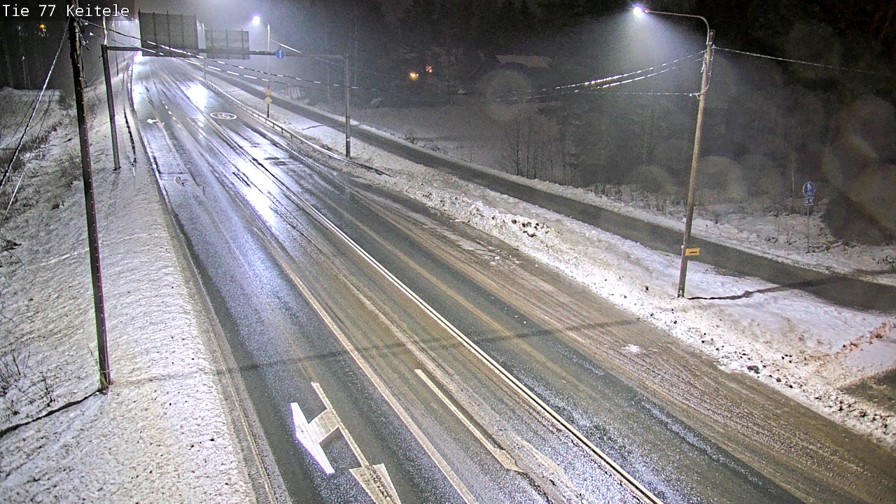 Weather Camera Image Väg 77 Keitele, Keitele, Pohjois-Savo