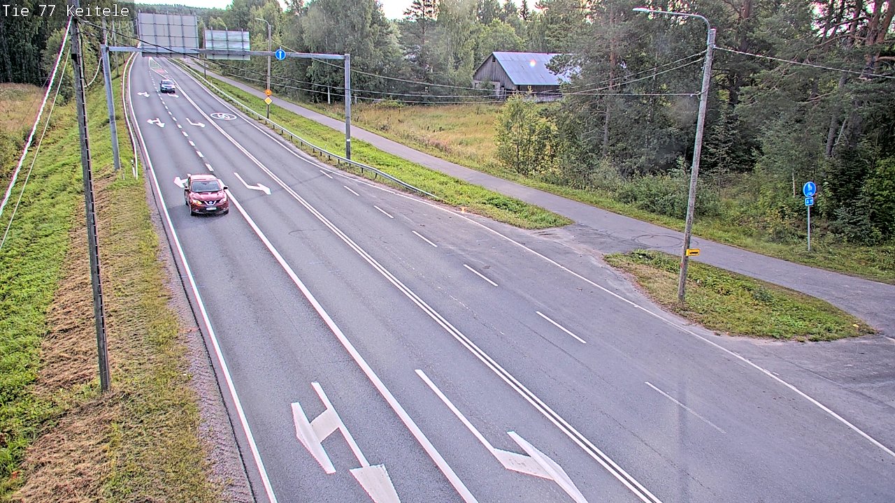 Kelikamerat Kuva Tie 77 Keitele, Keitele, Pohjois-Savo
