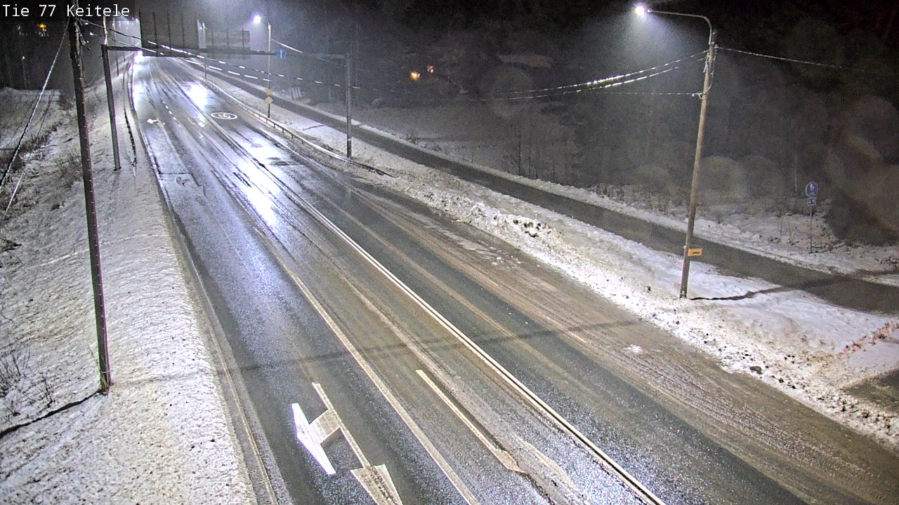 Weather Camera Image Väg 77 Keitele, Keitele, Pohjois-Savo