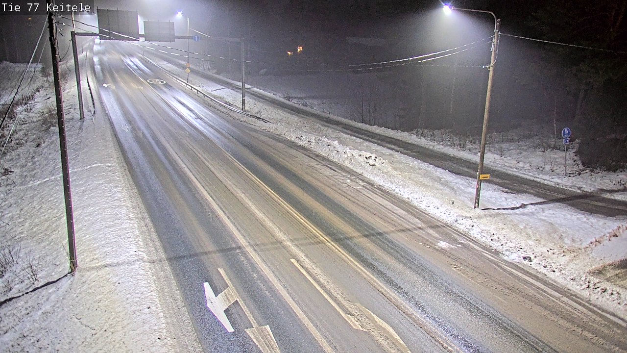 Weather Camera Image Väg 77 Keitele, Keitele, Pohjois-Savo
