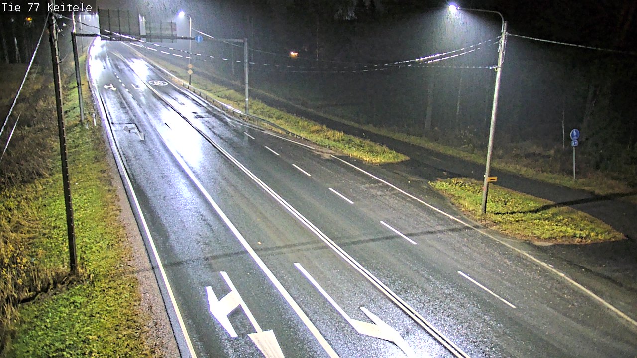 Weather Camera Image Väg 77 Keitele, Keitele, Pohjois-Savo