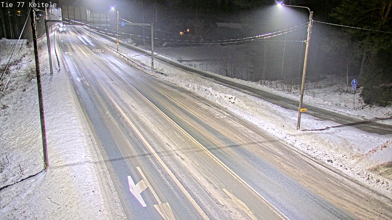 Weather Camera Image Väg 77 Keitele, Keitele, Pohjois-Savo