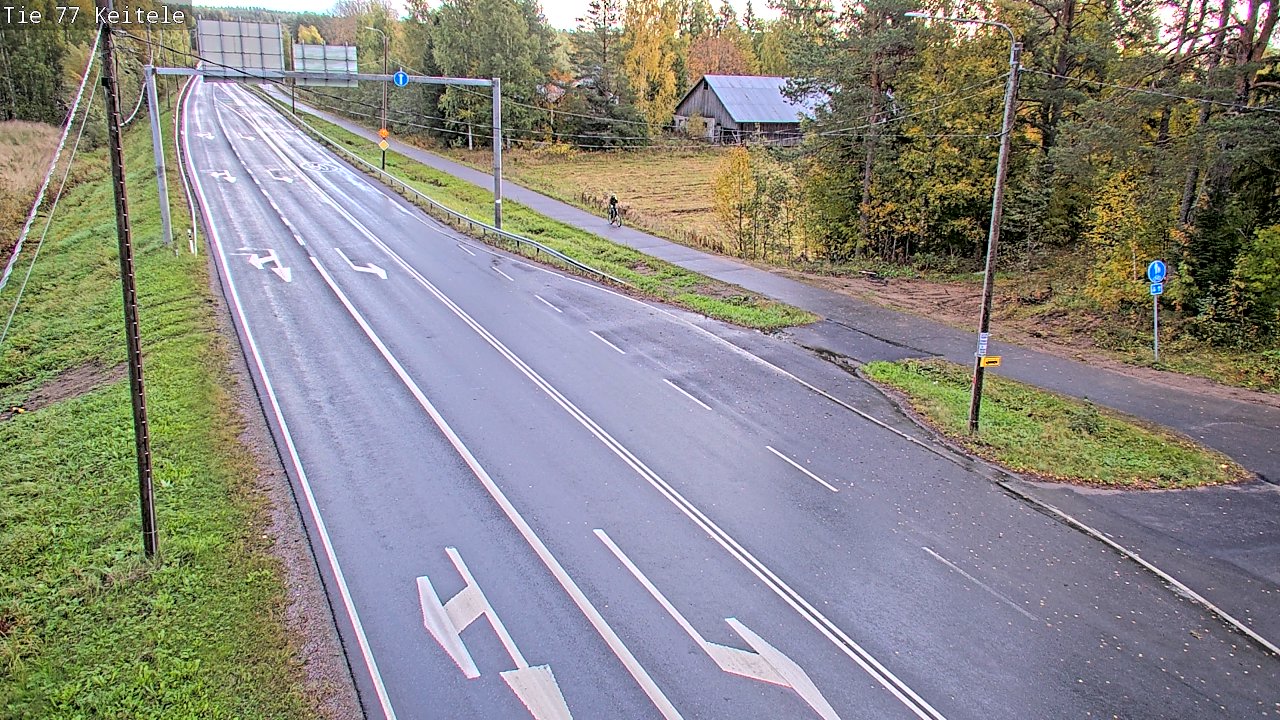 Weather Camera Image Road 77 Keitele, Keitele, Pohjois-Savo