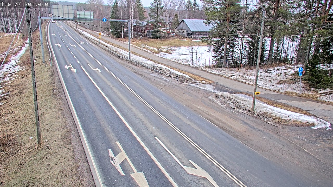 Kelikamerat Kuva Tie 77 Keitele, Keitele, Pohjois-Savo