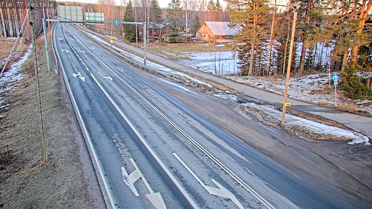Kelikamerat Kuva Tie 77 Keitele, Keitele, Pohjois-Savo