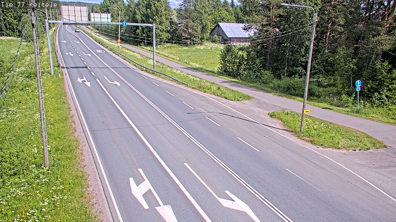 Kelikamerat Kuva Tie 77 Keitele, Keitele, Pohjois-Savo