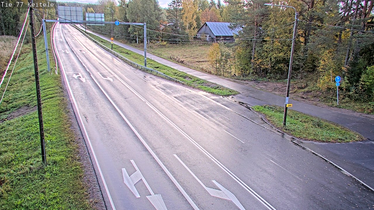 Kelikamerat Kuva Tie 77 Keitele, Keitele, Pohjois-Savo