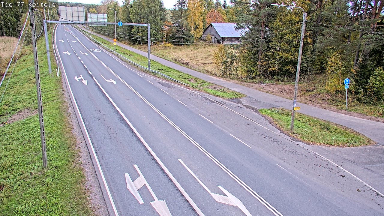 Kelikamerat Kuva Tie 77 Keitele, Keitele, Pohjois-Savo