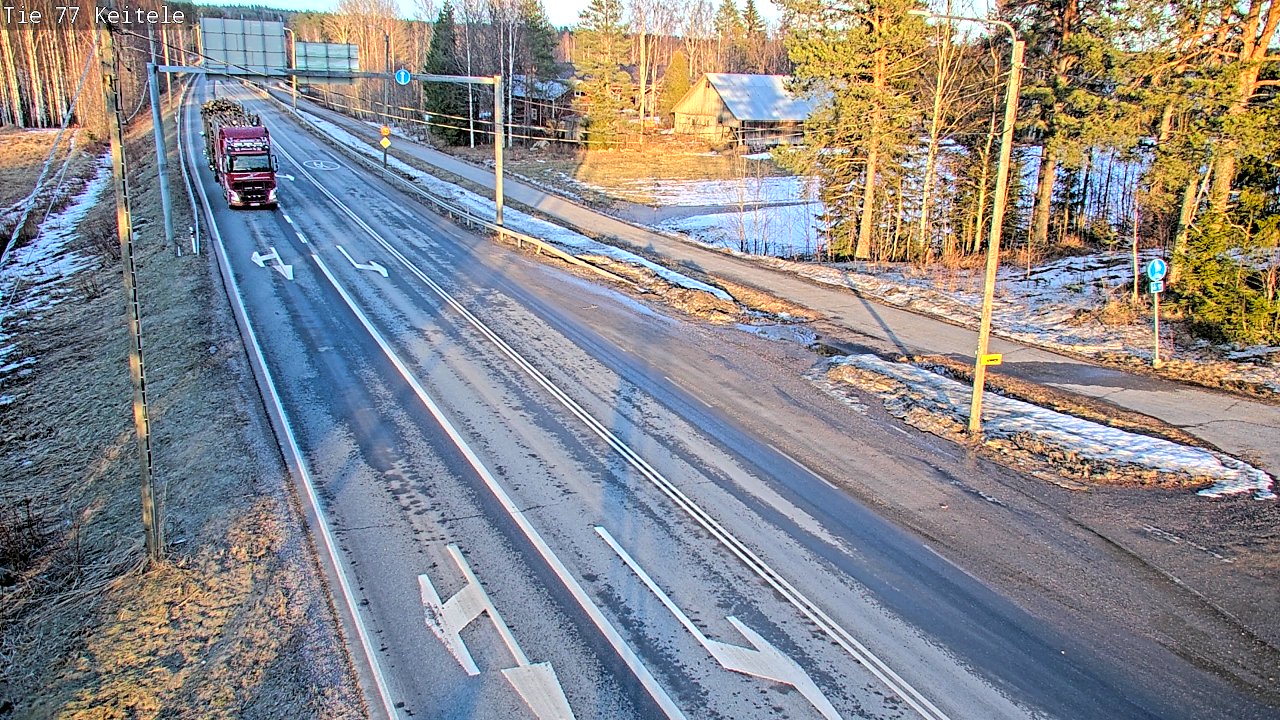 Kelikamerat Kuva Tie 77 Keitele, Keitele, Pohjois-Savo