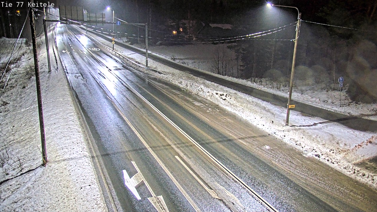 Weather Camera Image Väg 77 Keitele, Keitele, Pohjois-Savo