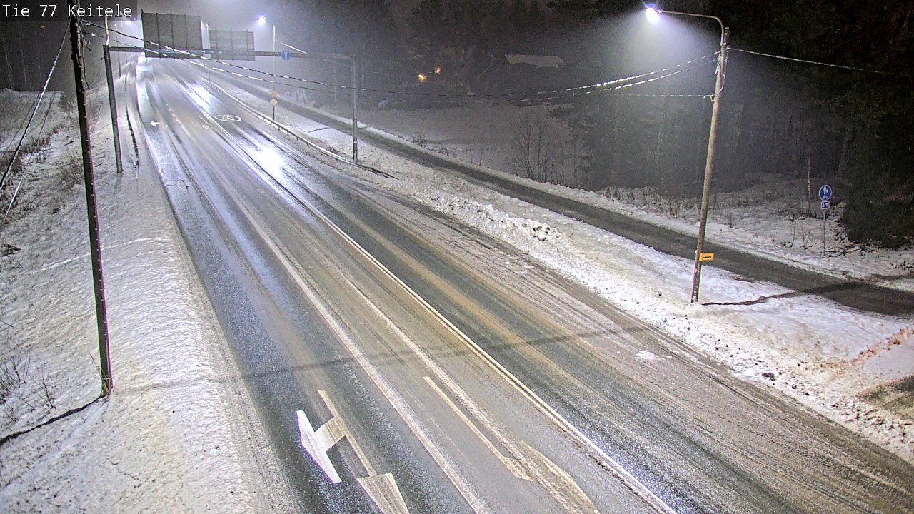 Weather Camera Image Väg 77 Keitele, Keitele, Pohjois-Savo