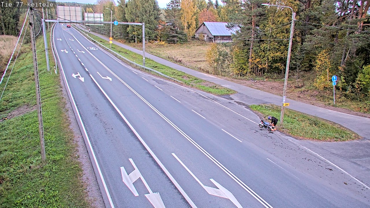Kelikamerat Kuva Tie 77 Keitele, Keitele, Pohjois-Savo