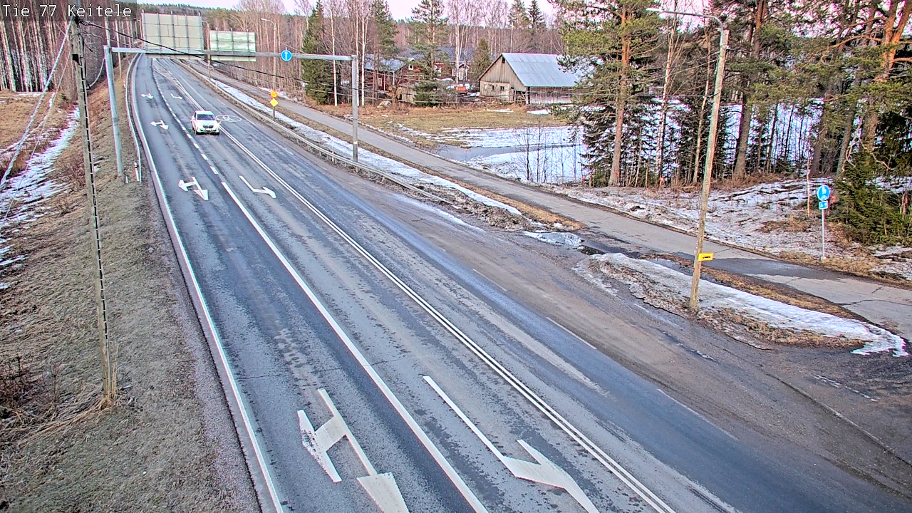 Kelikamerat Kuva Tie 77 Keitele, Keitele, Pohjois-Savo
