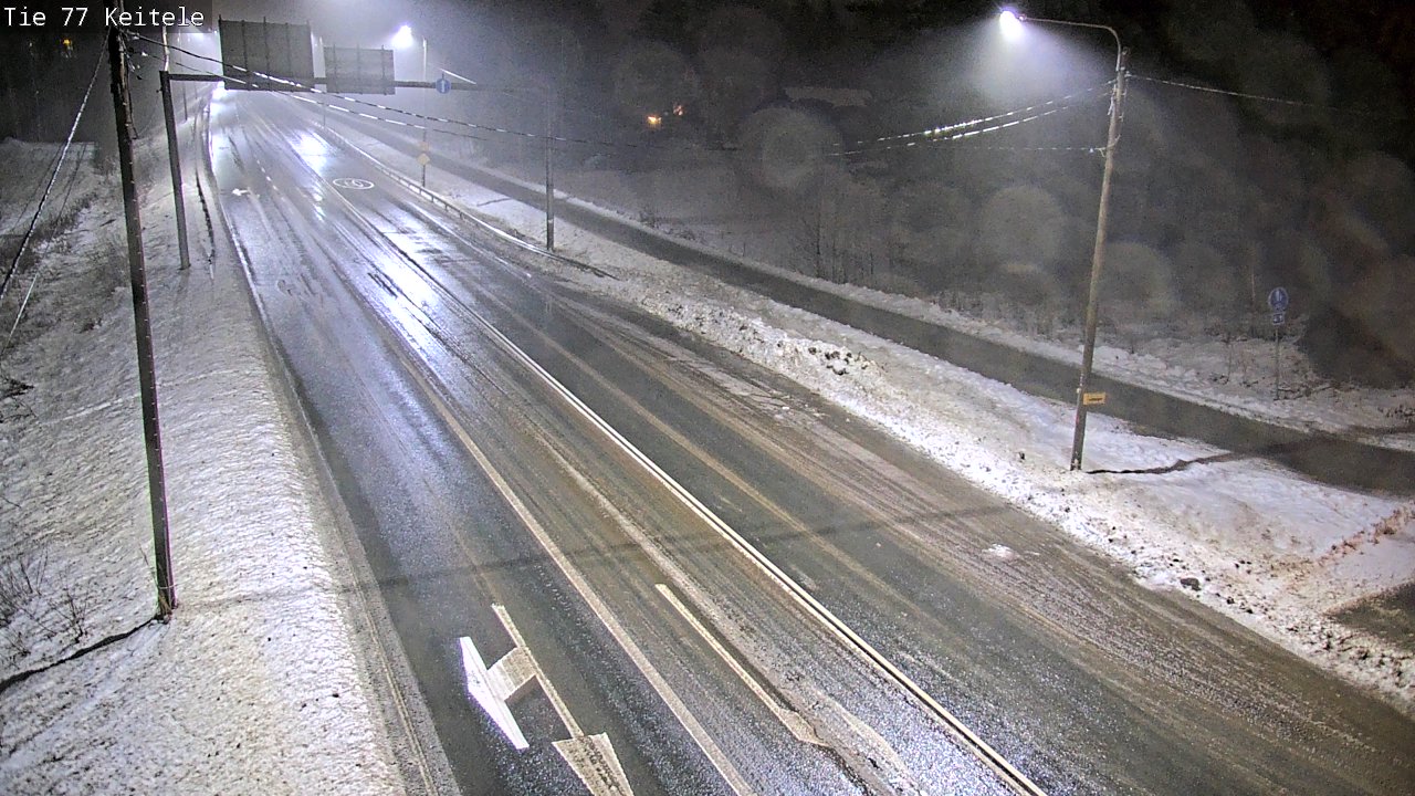 Weather Camera Image Väg 77 Keitele, Keitele, Pohjois-Savo