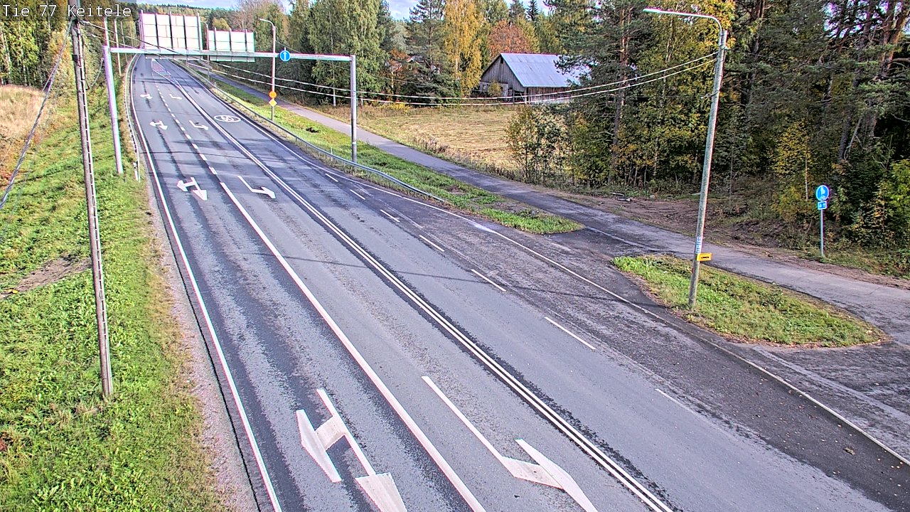 Kelikamerat Kuva Tie 77 Keitele, Keitele, Pohjois-Savo