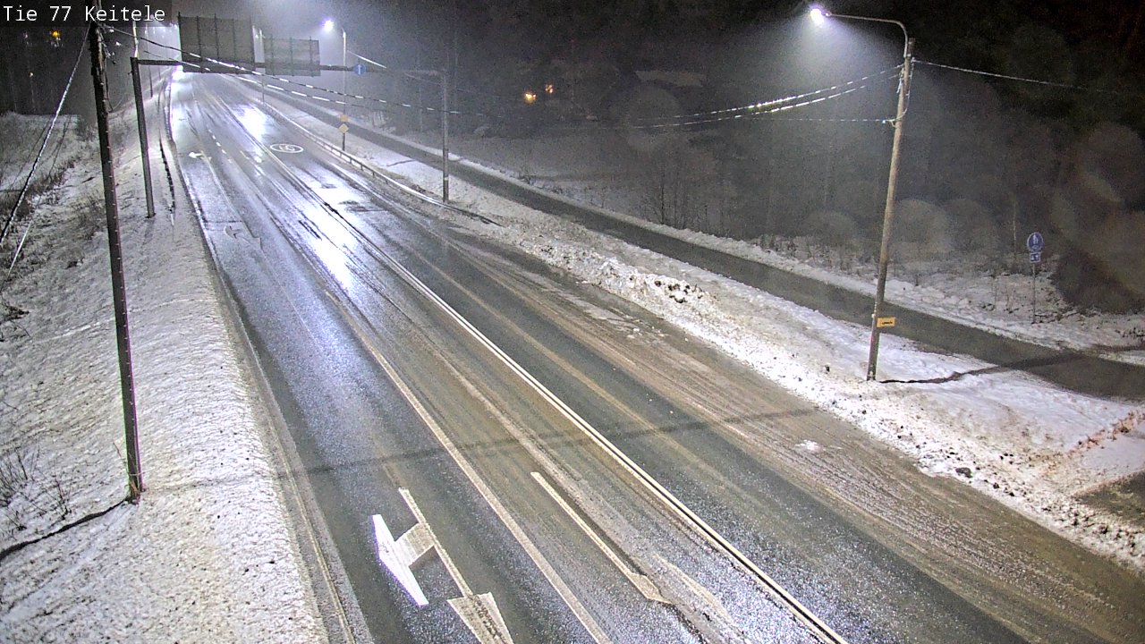 Weather Camera Image Väg 77 Keitele, Keitele, Pohjois-Savo
