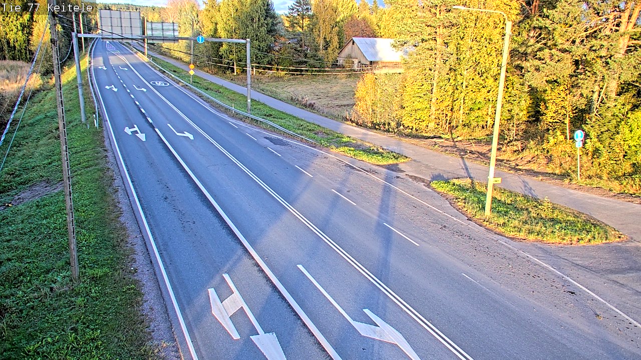 Kelikamerat Kuva Tie 77 Keitele, Keitele, Pohjois-Savo