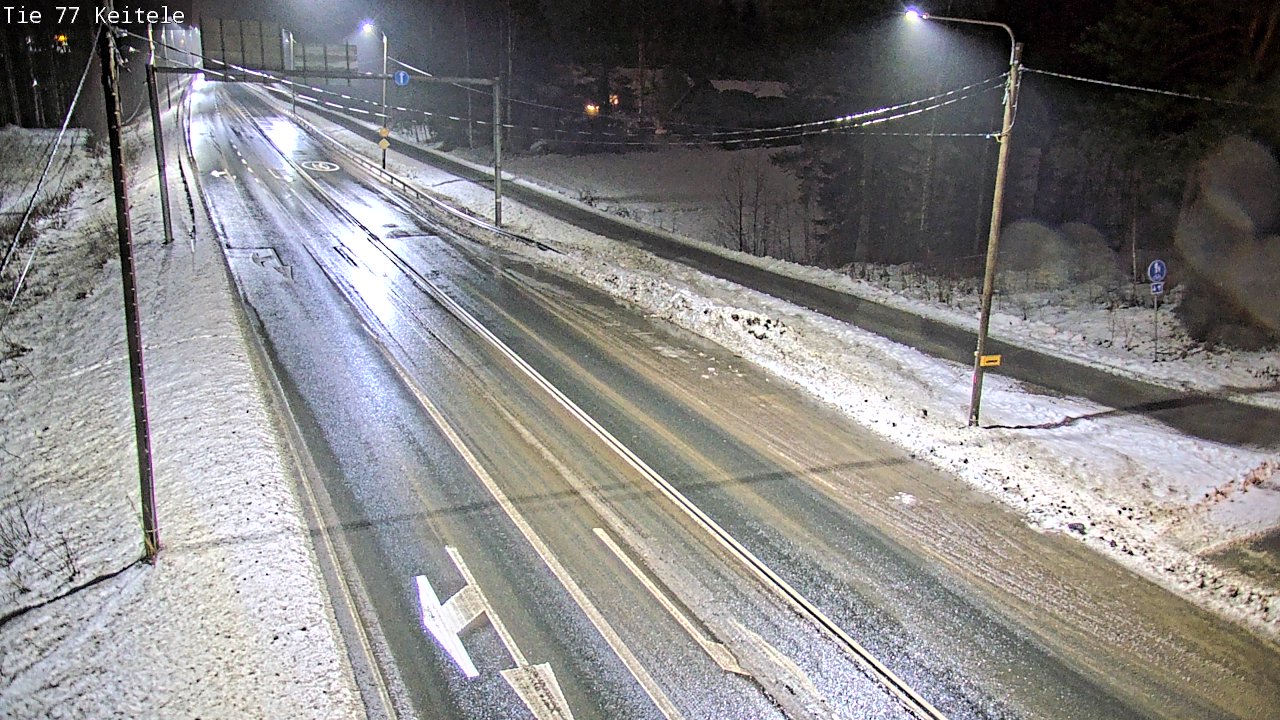 Weather Camera Image Väg 77 Keitele, Keitele, Pohjois-Savo