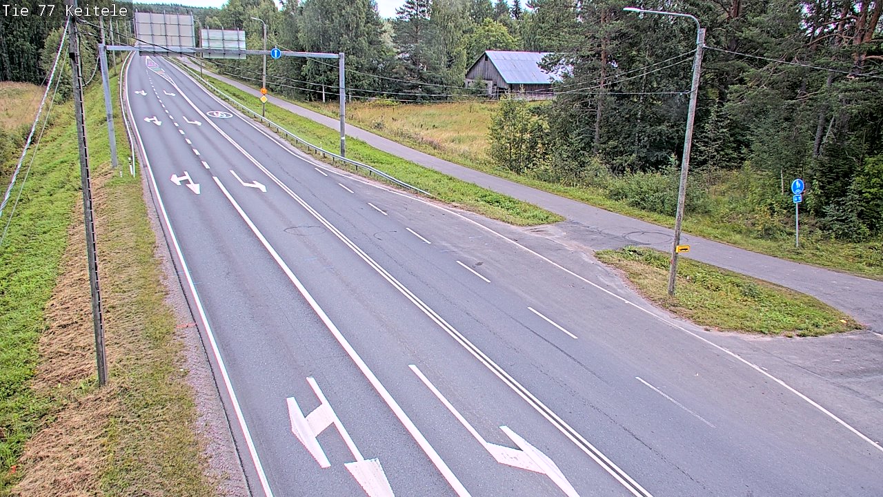 Kelikamerat Kuva Tie 77 Keitele, Keitele, Pohjois-Savo