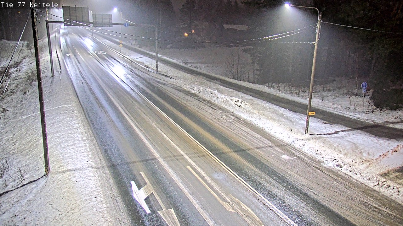 Weather Camera Image Väg 77 Keitele, Keitele, Pohjois-Savo