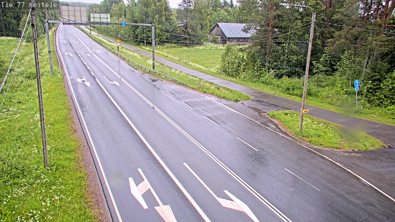 Kelikamerat Kuva Tie 77 Keitele, Keitele, Pohjois-Savo