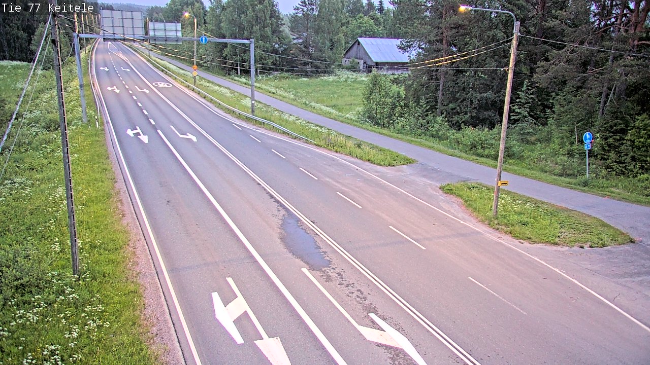 Kelikamerat Kuva Tie 77 Keitele, Keitele, Pohjois-Savo