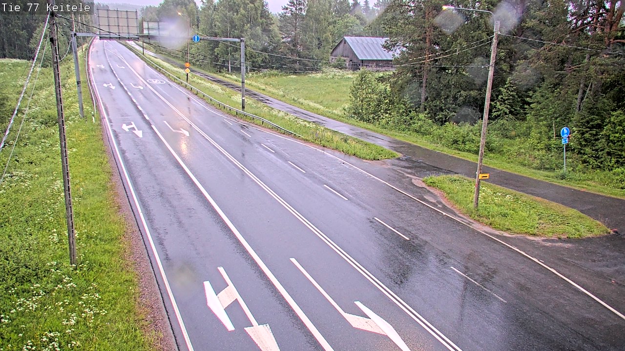 Kelikamerat Kuva Tie 77 Keitele, Keitele, Pohjois-Savo