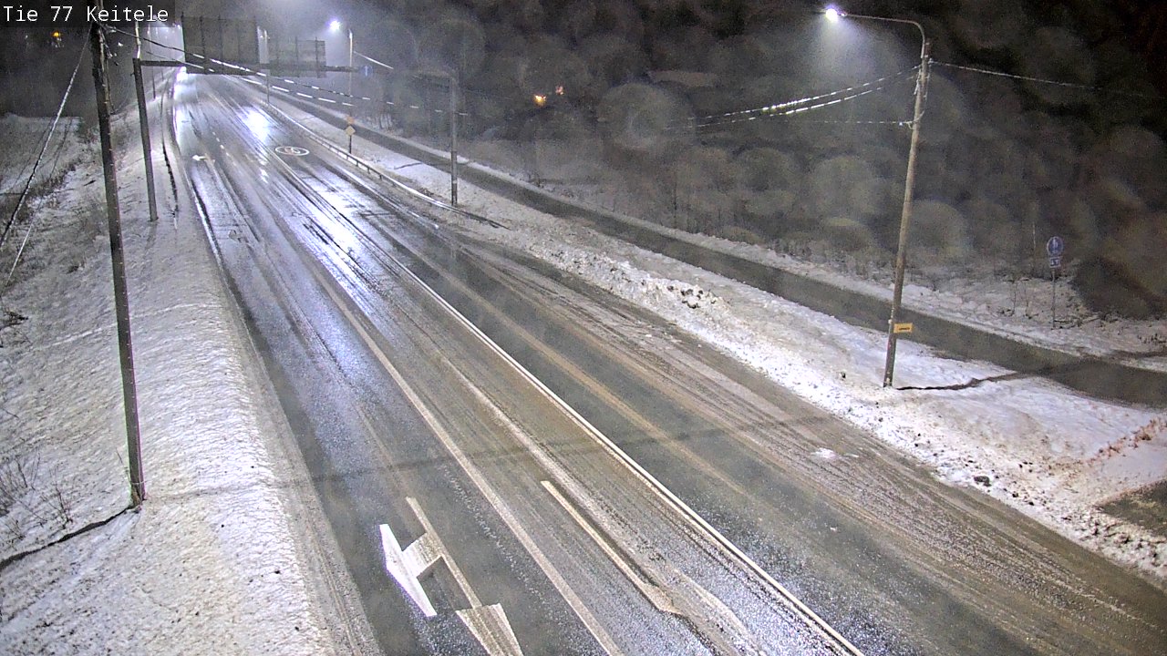 Weather Camera Image Väg 77 Keitele, Keitele, Pohjois-Savo
