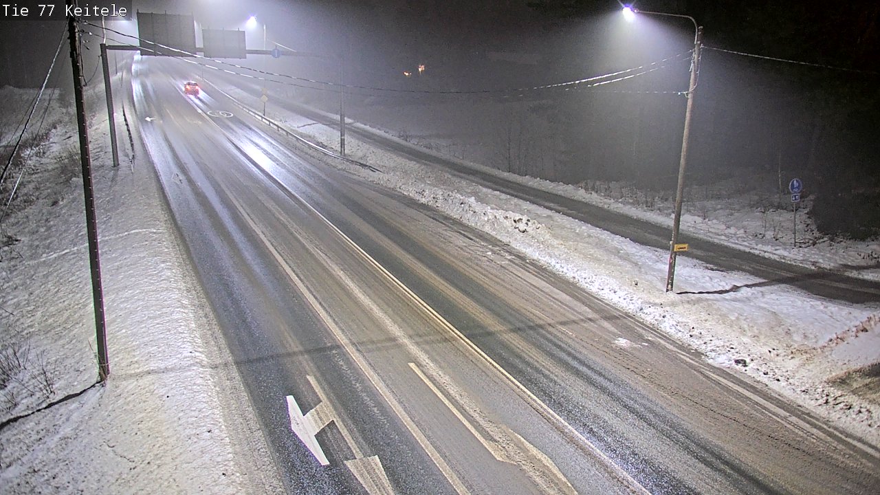 Weather Camera Image Väg 77 Keitele, Keitele, Pohjois-Savo
