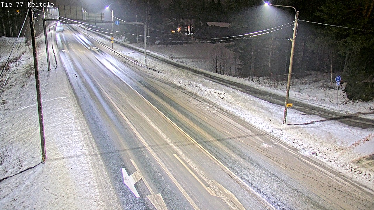 Weather Camera Image Väg 77 Keitele, Keitele, Pohjois-Savo