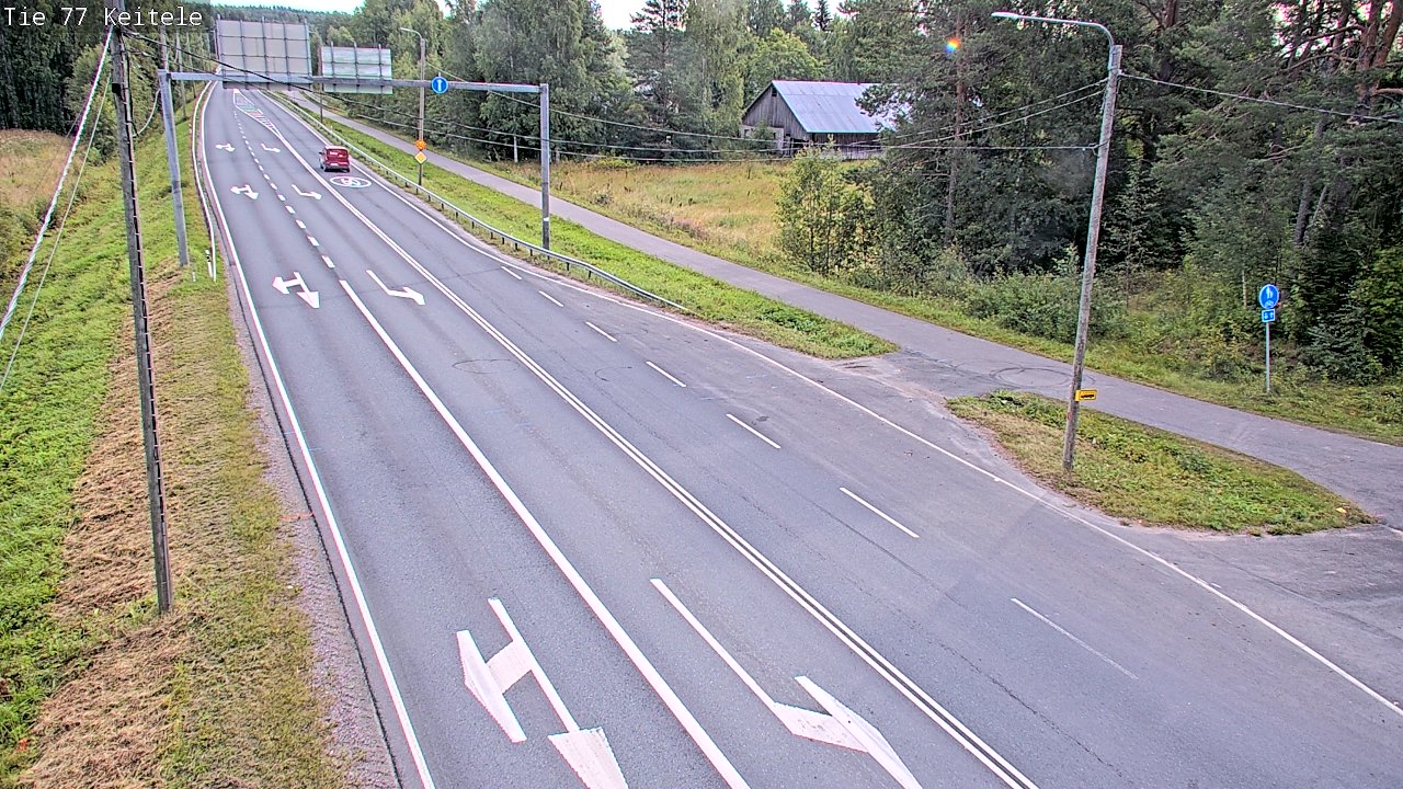 Kelikamerat Kuva Tie 77 Keitele, Keitele, Pohjois-Savo