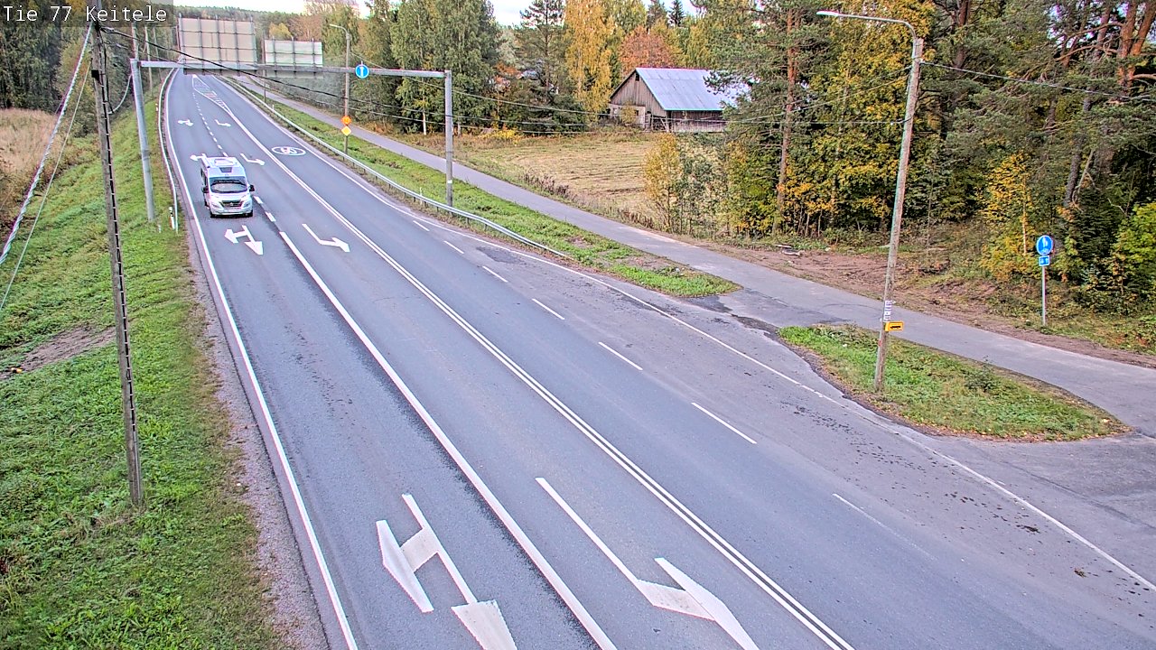 Kelikamerat Kuva Tie 77 Keitele, Keitele, Pohjois-Savo
