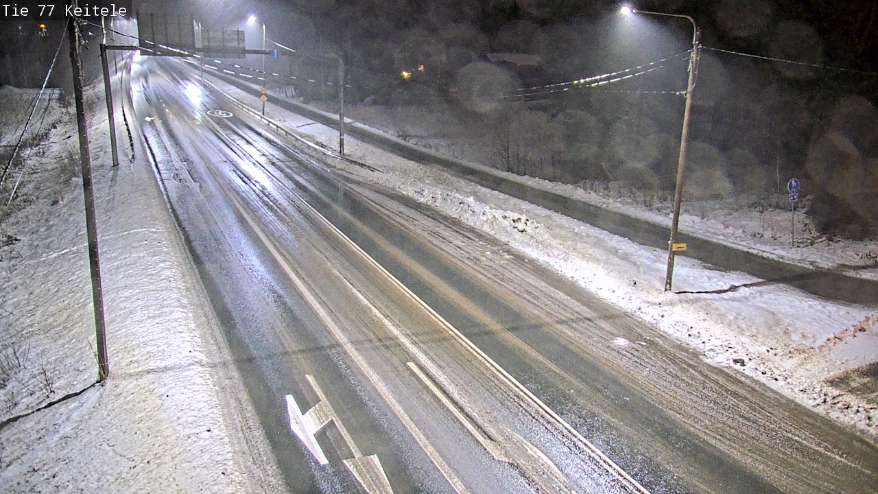 Weather Camera Image Väg 77 Keitele, Keitele, Pohjois-Savo
