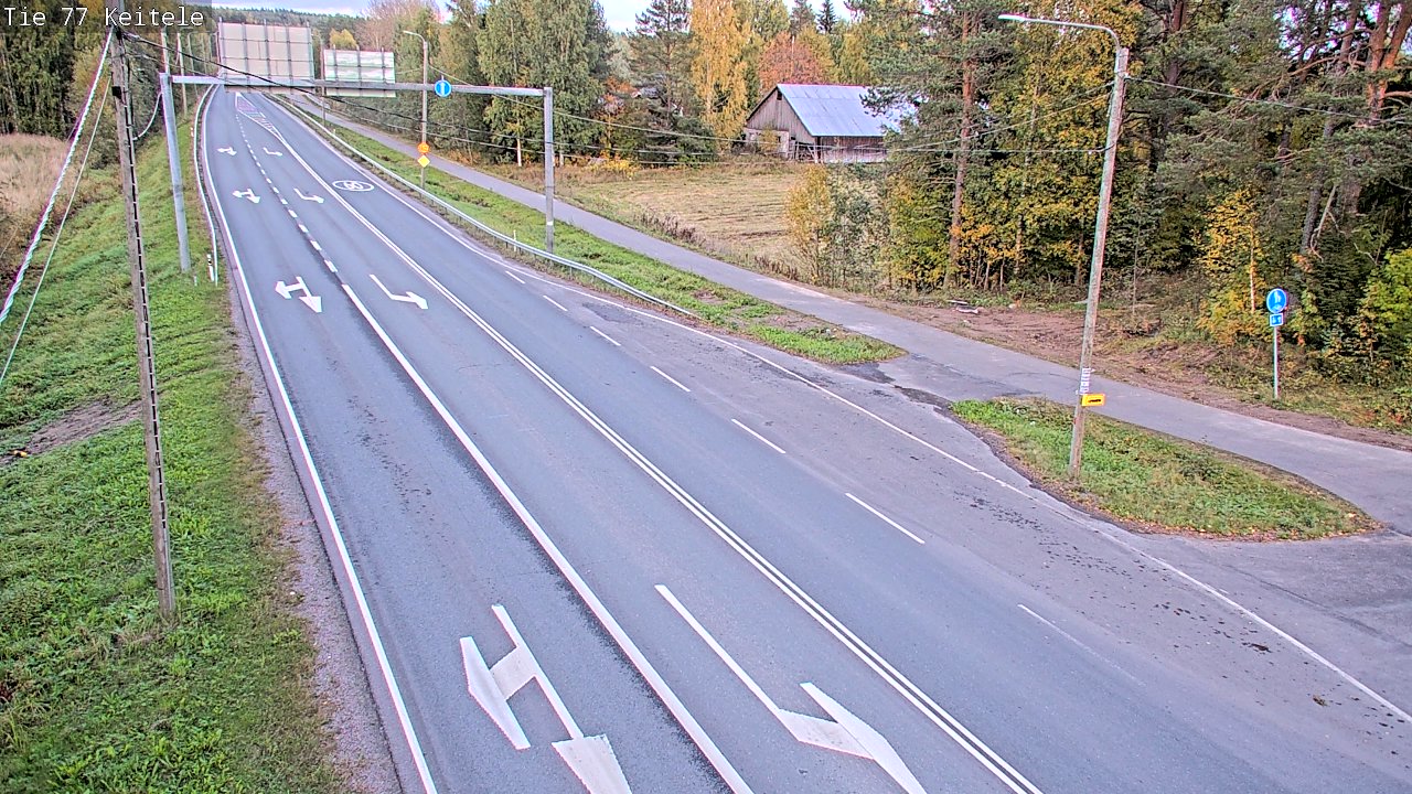 Kelikamerat Kuva Tie 77 Keitele, Keitele, Pohjois-Savo