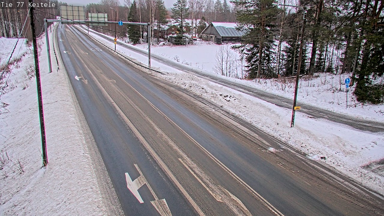 Weather Camera Image Väg 77 Keitele, Keitele, Pohjois-Savo