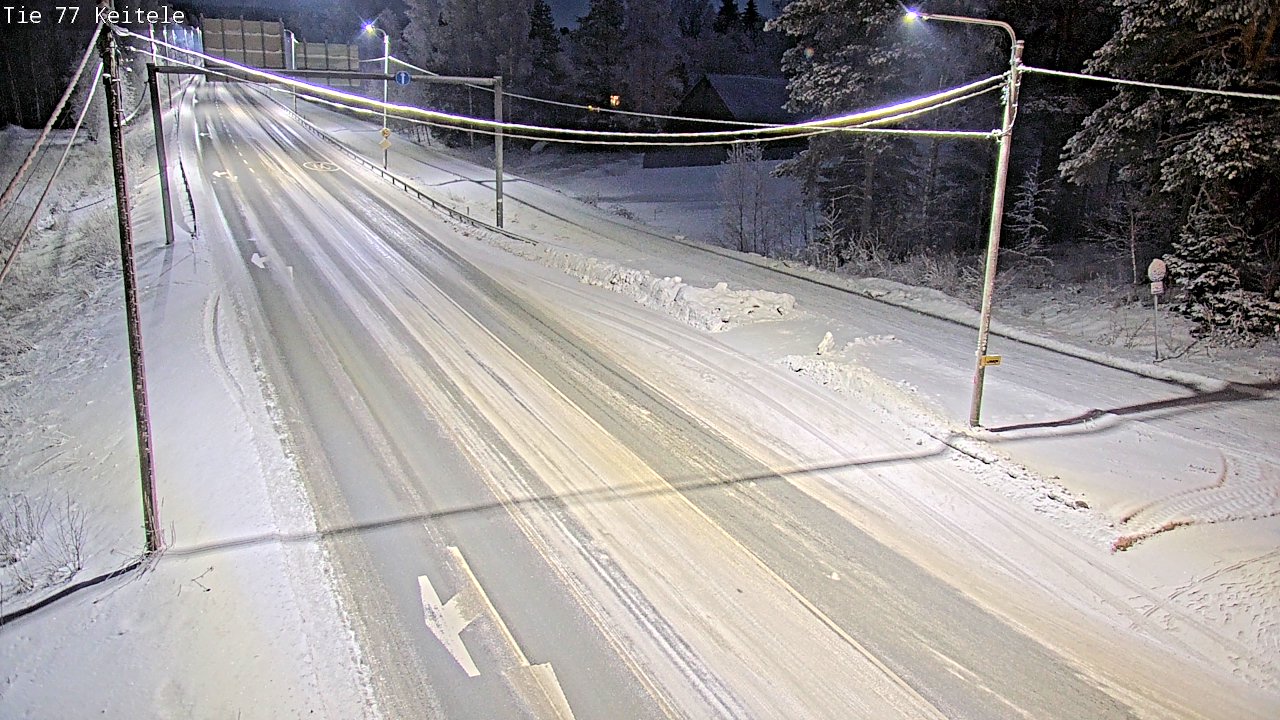 Weather Camera Image Väg 77 Keitele, Keitele, Pohjois-Savo