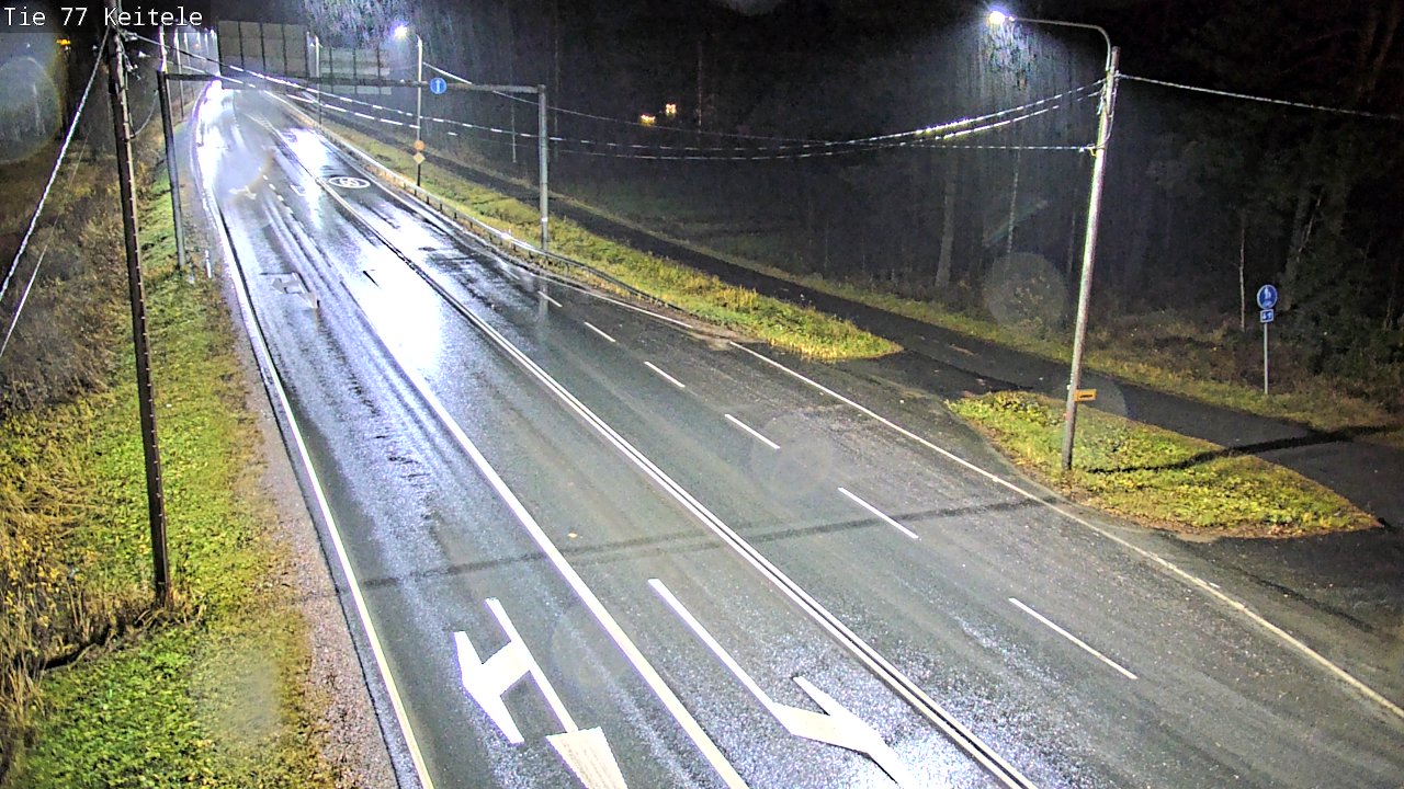 Weather Camera Image Väg 77 Keitele, Keitele, Pohjois-Savo