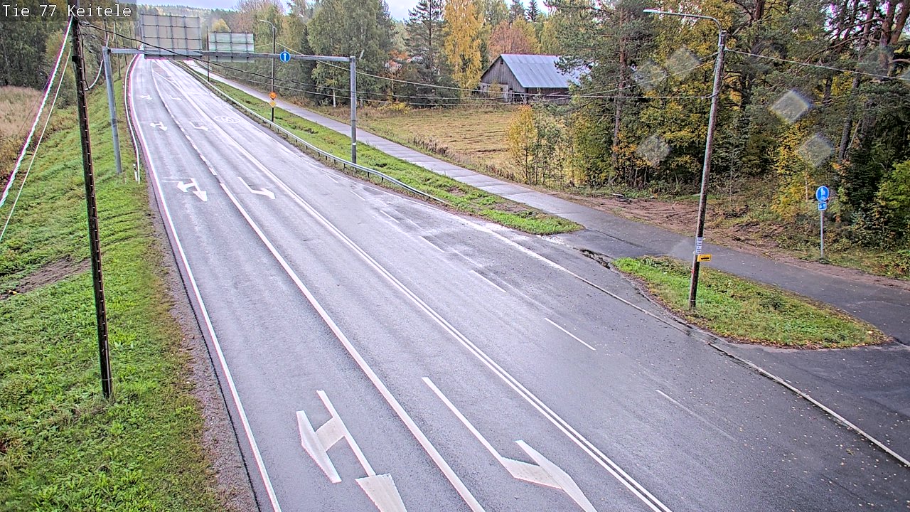 Weather Camera Image Road 77 Keitele, Keitele, Pohjois-Savo