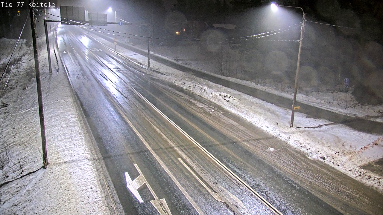 Weather Camera Image Väg 77 Keitele, Keitele, Pohjois-Savo