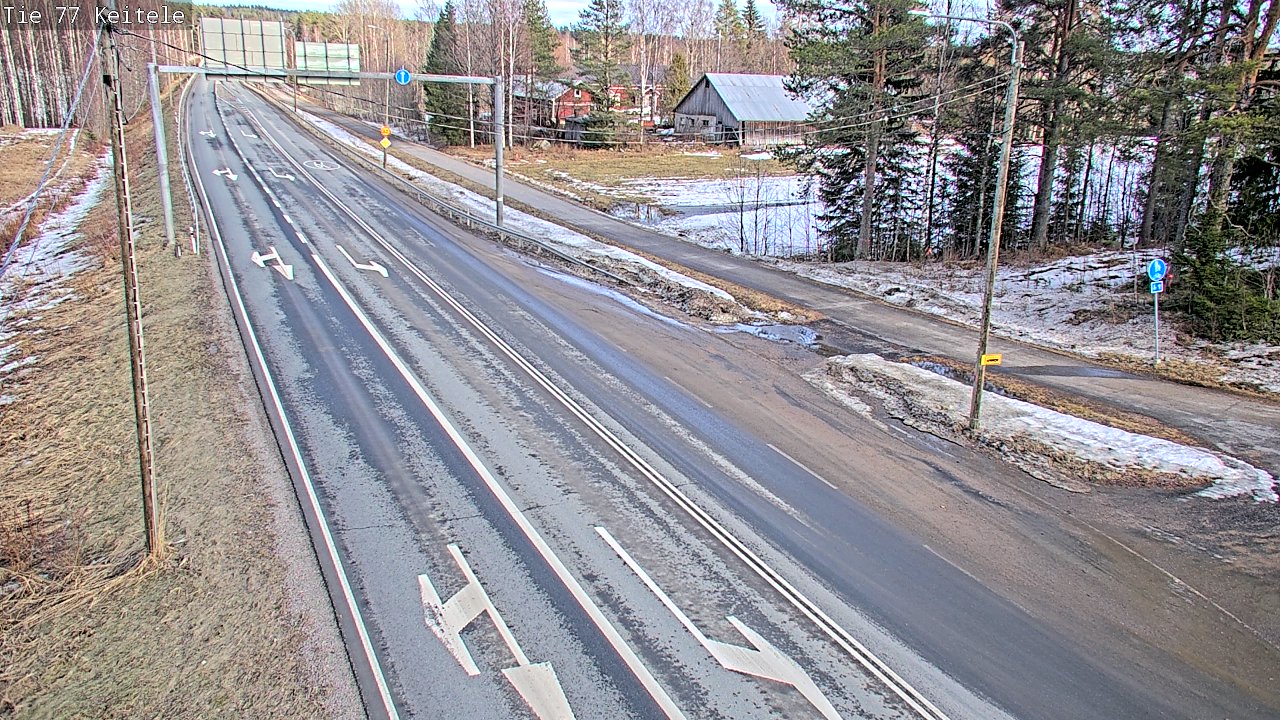 Kelikamerat Kuva Tie 77 Keitele, Keitele, Pohjois-Savo