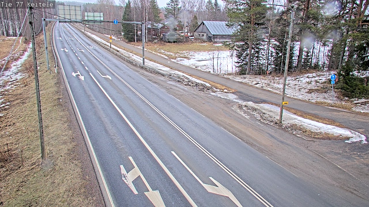 Kelikamerat Kuva Tie 77 Keitele, Keitele, Pohjois-Savo