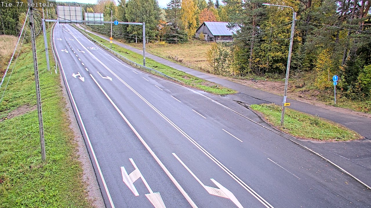 Kelikamerat Kuva Tie 77 Keitele, Keitele, Pohjois-Savo