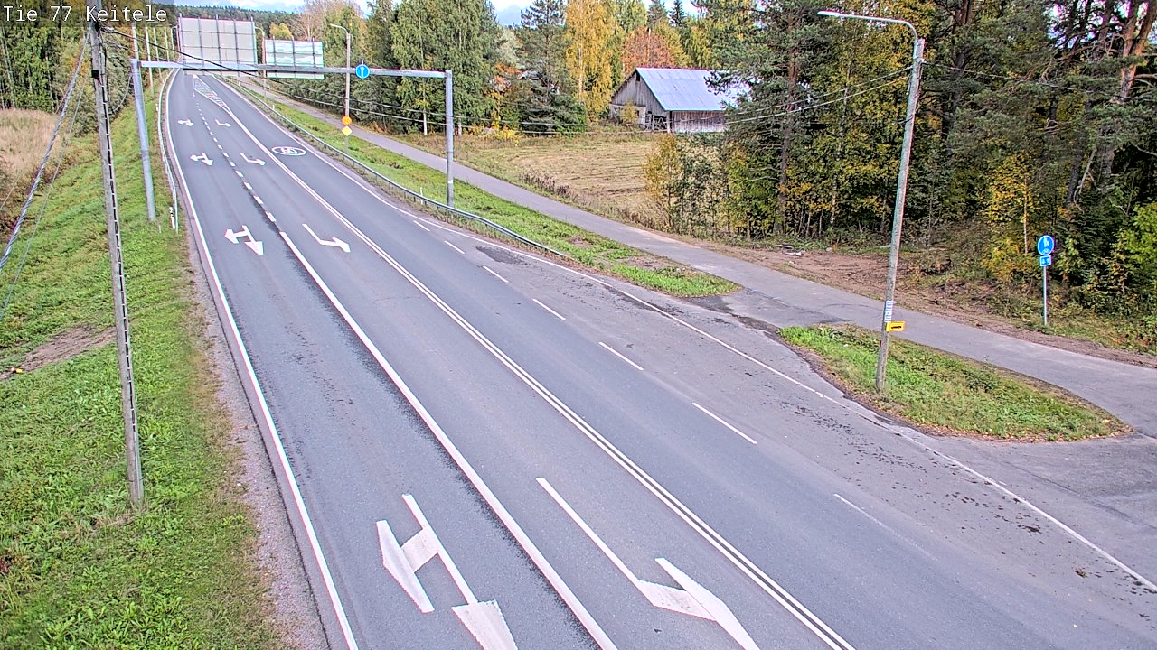 Kelikamerat Kuva Tie 77 Keitele, Keitele, Pohjois-Savo
