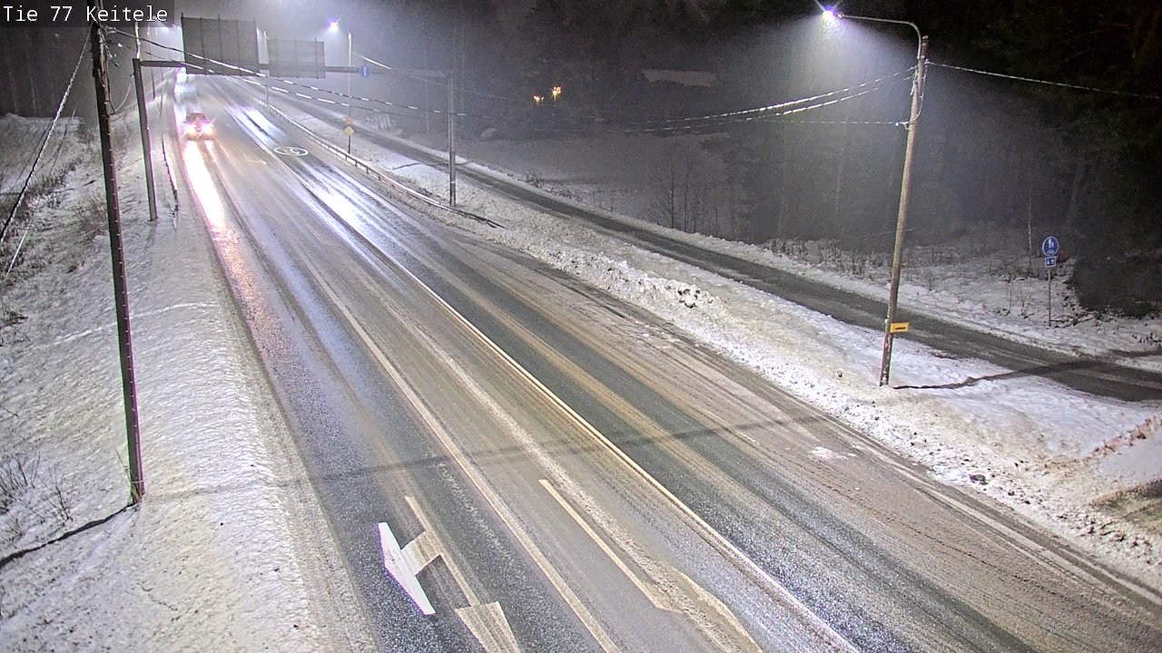 Weather Camera Image Väg 77 Keitele, Keitele, Pohjois-Savo