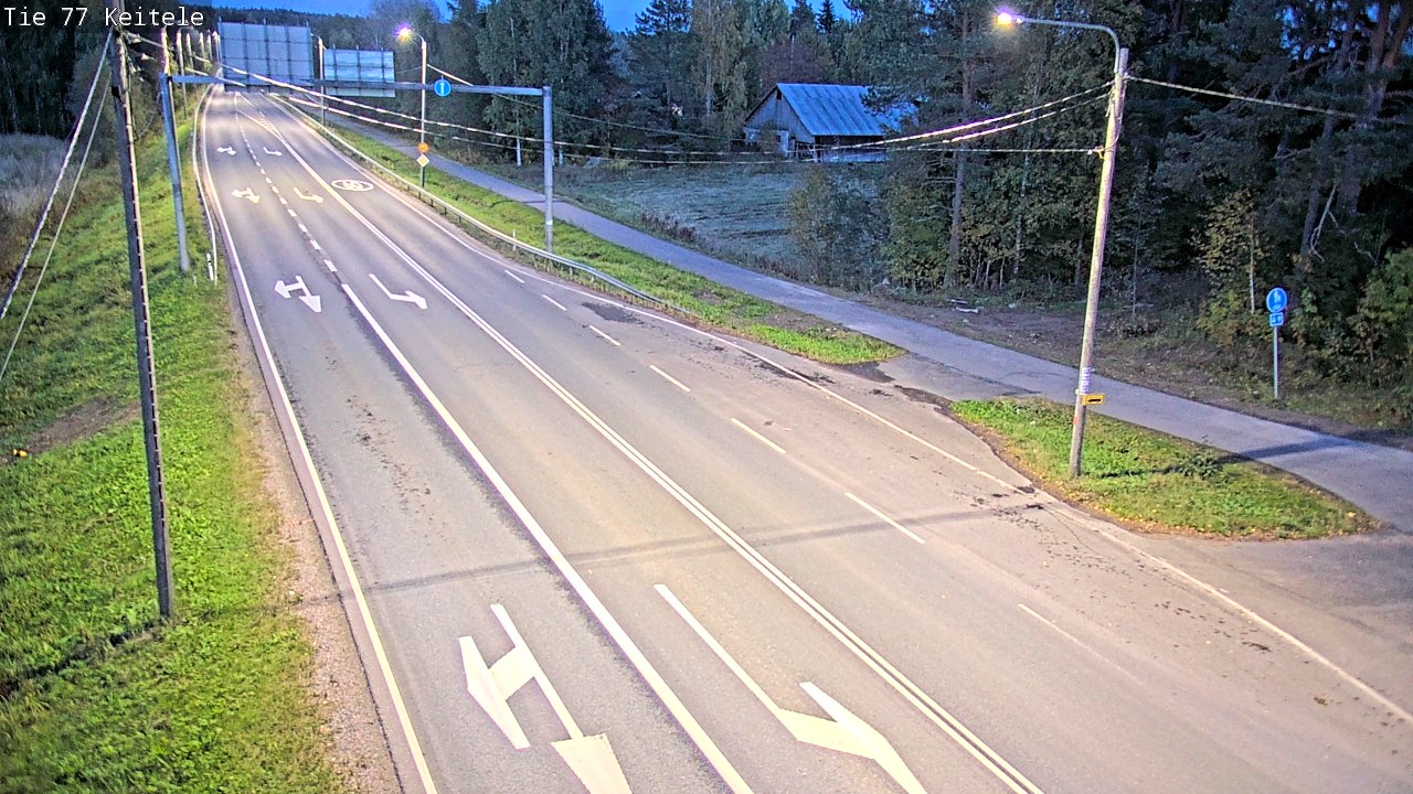 Kelikamerat Kuva Tie 77 Keitele, Keitele, Pohjois-Savo