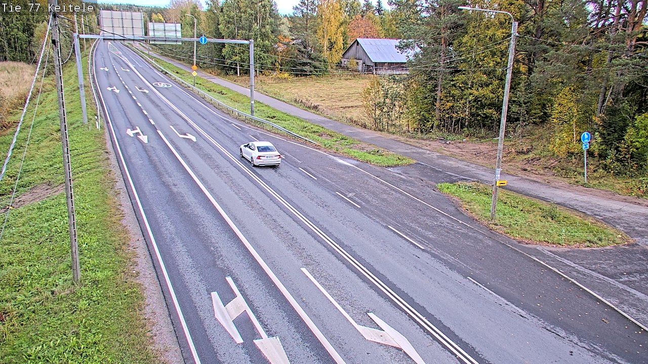 Kelikamerat Kuva Tie 77 Keitele, Keitele, Pohjois-Savo