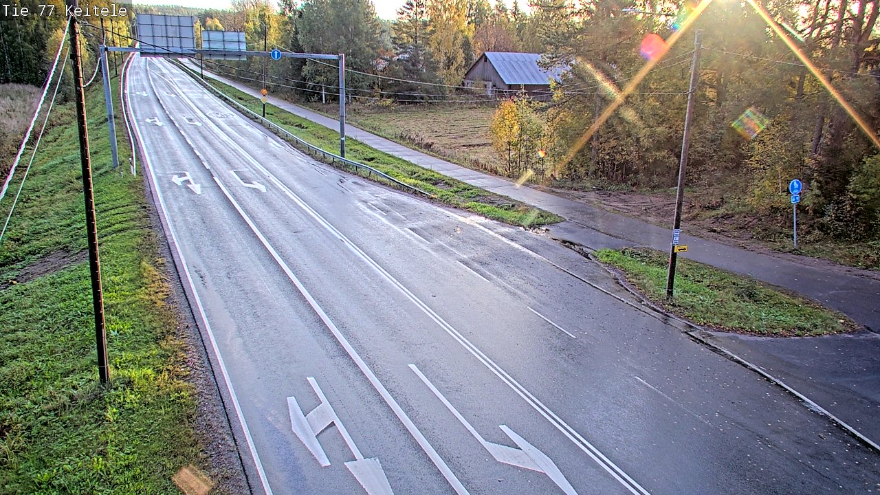 Kelikamerat Kuva Tie 77 Keitele, Keitele, Pohjois-Savo